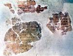 Fragments of 8th-century B.C.E. Bilam story on limewash at Deir Alla, Jordan
