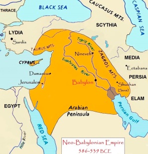 King Nebuchadnezzar brings Daniel from Jerusalem to Babylon