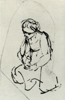 sketch by Rembrandt